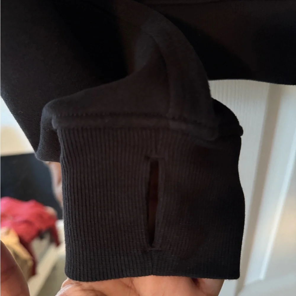 lululemon scuba funnel neck cropped half zip sweater - Picture 3 of 7